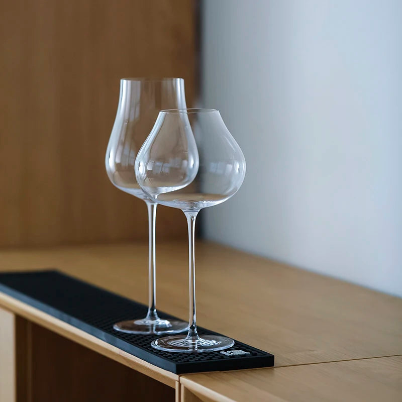 WG9201 CRISON France Upscale Burgundy Cup Crystal Handmade Extremely Thin Wine Glass Aroma Enlarge Goblet