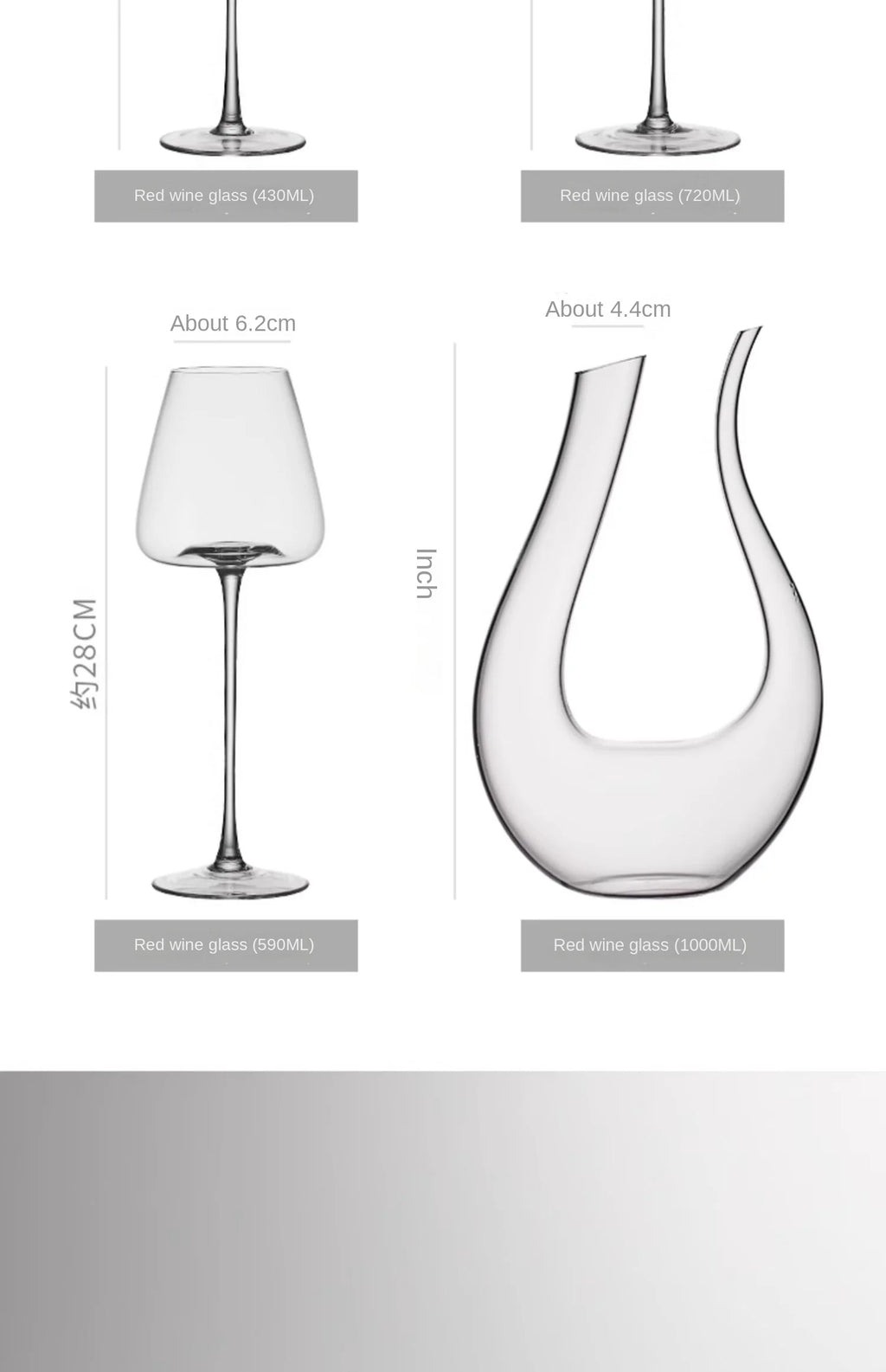 Large European Wine Glasses Burgundy Clear Red Wine Glasses High Value Crystal Glass Grape Champagne Glasses High Capacity