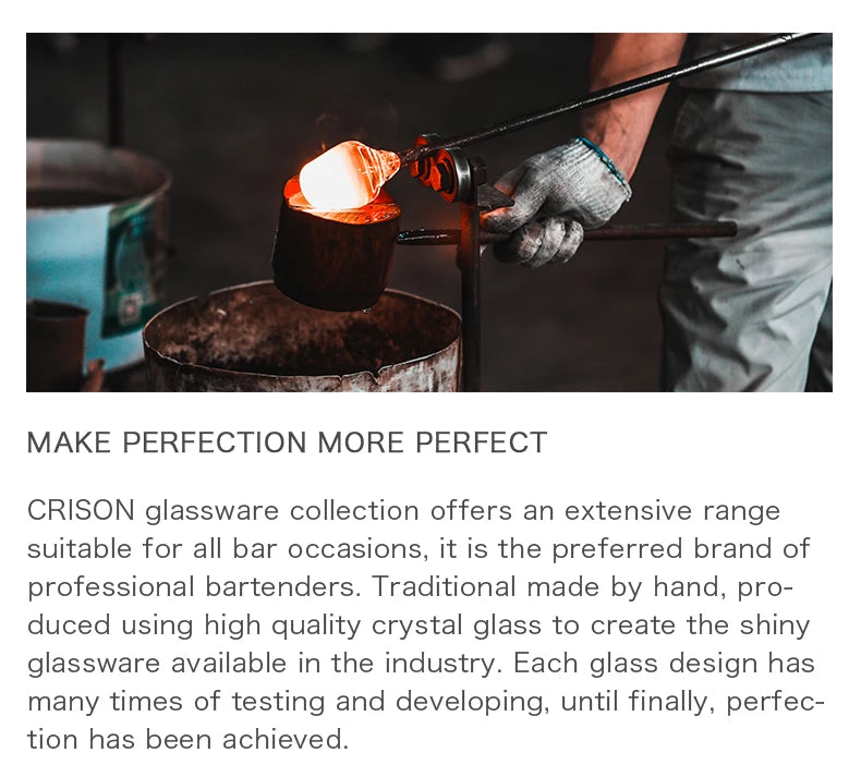 WG9201 CRISON France Upscale Burgundy Cup Crystal Handmade Extremely Thin Wine Glass Aroma Enlarge Goblet