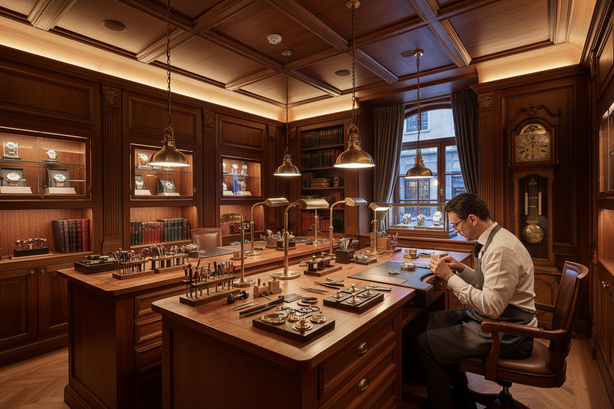 taller de lujo de relojes 